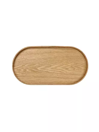 ASA SELECTION | Holztablett oval 44x22,5cm Weidenholz  Braun | 